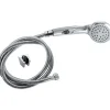 Pommeau de douche ROUSSEAU Heko - Flexible 1J ANTI CALCAIRE STOP'O chromé - Garantie 5 ans