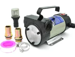 Pompe De Carburant Et Huile 230V Puissance 180W Débit 50 Litres Par Minute