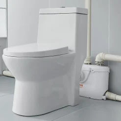 Pompe macératrice 500W, sanitaire 4 entrées eau, 110 L min, ht. refoulement 8 m.