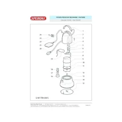Pompe multi-usages TSN 800S - pompe submersible