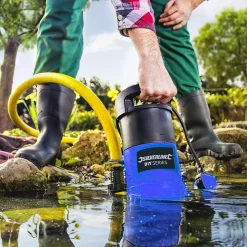 Pompe submersible pour eaux claires et usées 750W 13000L/h