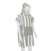 Poncho de plage Wili vert céladon 80x100cm - Atmosphera