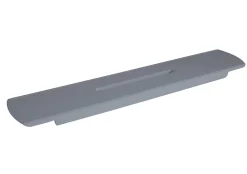 Pont de baignoire plateau pour bain en fonte minérale PB4210 - 85x16,5cm - Gris mat