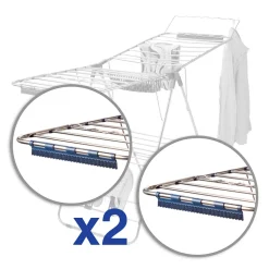 Porte chaussettes pour séchoir à linge - X2