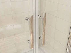 Porte de douche battante 120cm en verre anticalcaire Porte de douche Hauteur 187cm