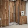 Porte de douche battante 120cm en verre anticalcaire Porte de douche Hauteur 197cm