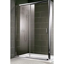 Porte de douche coulis. transparente 140 cm, Schulte Imperiale