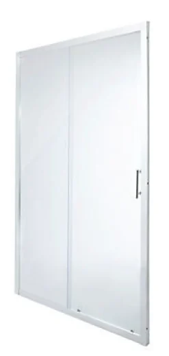 Porte de douche coulissante Cooke & Lewis Onega transparente 120 cm