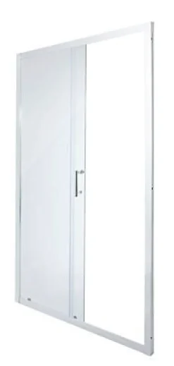 Porte de douche coulissante Cooke & Lewis Onega transparente 120 cm