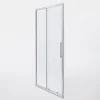Porte de douche coulissante Cooke & Lewis Zilia transparent 160 cm