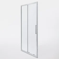 Porte de douche coulissante Cooke & Lewis Zilia transparent 140 cm