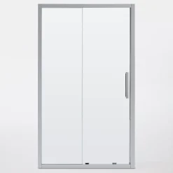 Porte de douche coulissante Cooke & Lewis Zilia transparent 140 cm