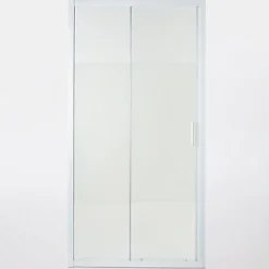Porte de douche coulissante Cooke & Lewis Onega sérigraphié 100 cm