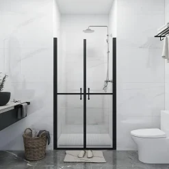 Porte de douche ESG transparent (73-76)x190 cm vidaXL