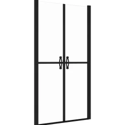 Porte de douche ESG transparent (88-91)x190 cm vidaXL