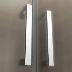 Porte de douche KAYA H.180 réglable de 92 à 95 cm verre 6 mm opaque - Saniverre