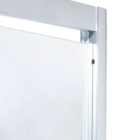 Porte de douche pivotante Cooke & Lewis Onega transparente 90 cm