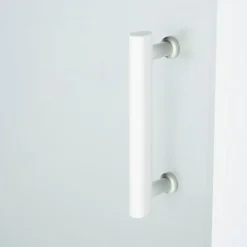 Porte de douche pivotante Cooke & Lewis Onega sérigraphié 80 cm