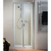Porte de douche pliante 90 cm anticalcaire, Schulte Phoenix