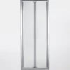 Porte de douche pliante Cooke & Lewis Onega transparente 90 cm