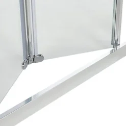 Porte de douche pliante Cooke & Lewis Onega transparente 90 cm