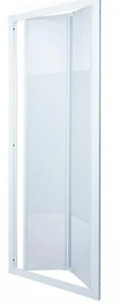Porte de douche pliante Cooke & Lewis Onega sérigraphié 80 cm