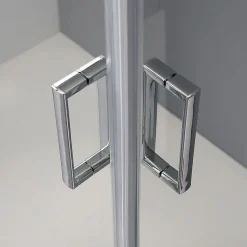 Porte De Douche Rectangulaire 70X90 Cm Avec Verre Clair Et Profilés En Aluminium - Giada