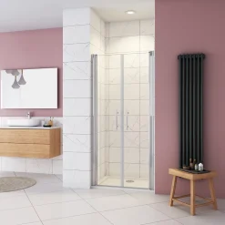 Porte De douche 105x187cm avec en verre sécurit clair anticalcaire