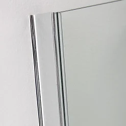 Porte double articulée pour baignoire en verre clair - giada