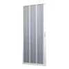Porte Paroi de douche en PVC 120CM H185 pliante avec ouverture latérale couleur Blanche mod. Flex