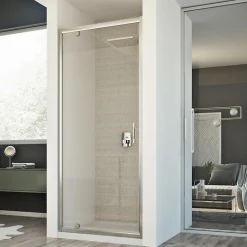Porte paroi douche 75 CM H198 mod. Cristal 1 Portes Transparent