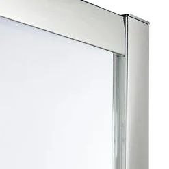 Portes de douche angle droit Cooke & Lewis Onega transparent 80 x 80 cm