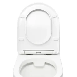 Project WC suspendu sans bride avec abatant softclose, blanc (SATWCPRO010RREXP)