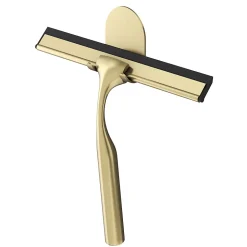 Raclette de douche + support or Cavally GoodHome