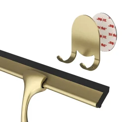 Raclette de douche + support or Cavally GoodHome