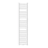 Radiateur de Salle de Bain Design Sahara, 300 x 1800 mm, Blanc, Forme Droit