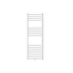Radiateur de Salle de Bain Design Sahara, 400 x 1200 mm, Blanc, Forme Courbé