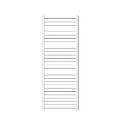 Radiateur de Salle de Bain Design Sahara, 600 x 1500 mm, Blanc, Forme Courbé