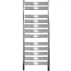 Radiateur de Salle de Bain Tharr 500 x 950 mm Chrome Radiateur Design Moderne