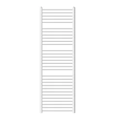Radiateur de Salle de Bain Design Sahara, 600 x 1800 mm, Blanc, Forme Droite