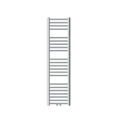 Radiateur Design Radiateur Sèche Serviette Porte Serviette Mural 300 x 1400 mm Chrom avec Raccordement Central