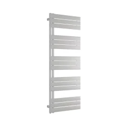 Radiateur et sèche-serviettes design D16W, raccord gauche ou droite - blanc - 160x60cm, Sans kit de connexion