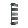 Radiateur et sèche-serviettes design D16G gris anthracite, raccord gauche ou droite - 160x60cm, Sans kit de connexion
