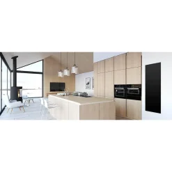 Radiateur électrique allure noir 45x120 cm Fabriqué en France