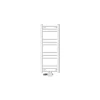 Radiateur Sahara 300 x 800 mm, Blanc avec Raccordement Central Universel