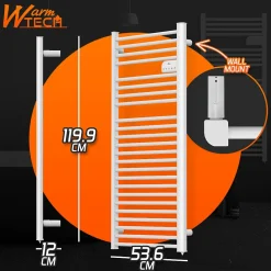 Radiateur sèche serviettes sans fluide 750W