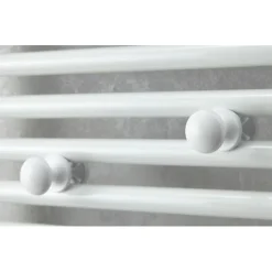 Radiateur sèche-serviettes Atlantic - Doris digital ventilo - 1500 W - Programmable - Blanc brillant
