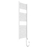 Radiateur Sèche-Serviettes Électrique Avec Thermostat Réglable 50X150 Blanc