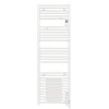 Radiateur sèche-serviettes électrique DORIS Digital sans soufflerie 500W Blanc - ATLANTIC - 850257