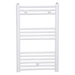 Radiateur sèche-serviettes eau chaude CODA 80 x 50 cm blanc